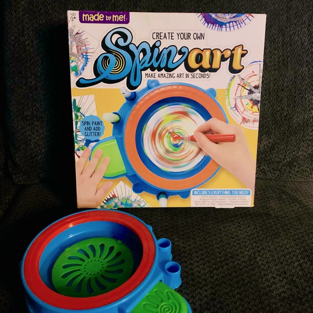 🌻4/$20 Made By Me Create Your Own Spinart - Picture 3 of 14